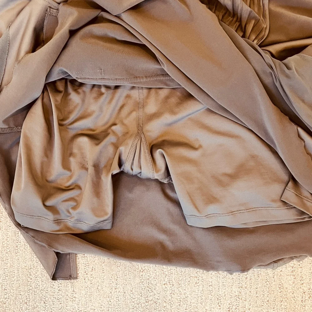 Tail Layered Ruffle Organza Skort